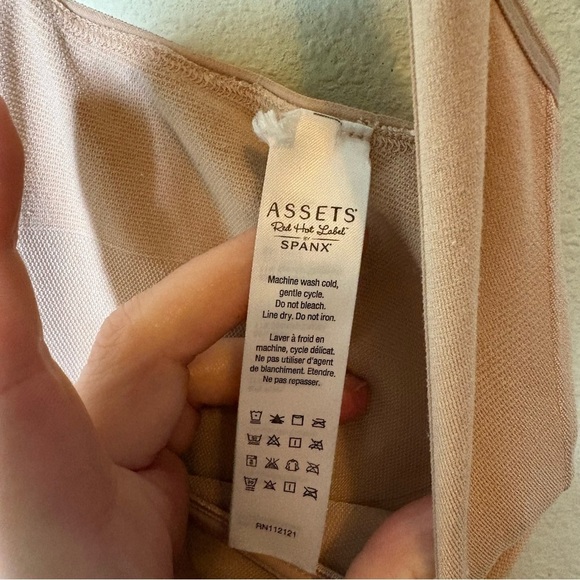 Assets by Spanx Open Bust Bodysuit Shapewear Size Large - Picture 4 of 6